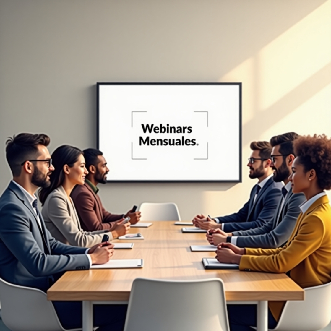 Webinars mensuales
